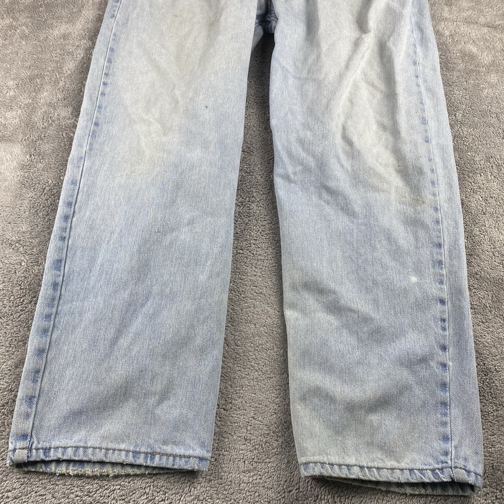 Levis‎ 550 Relaxed Fit Jeans Mens 42x28 Blue Light Wash High Rise - Picture 2 of 16